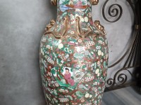 Grand vase asiatique